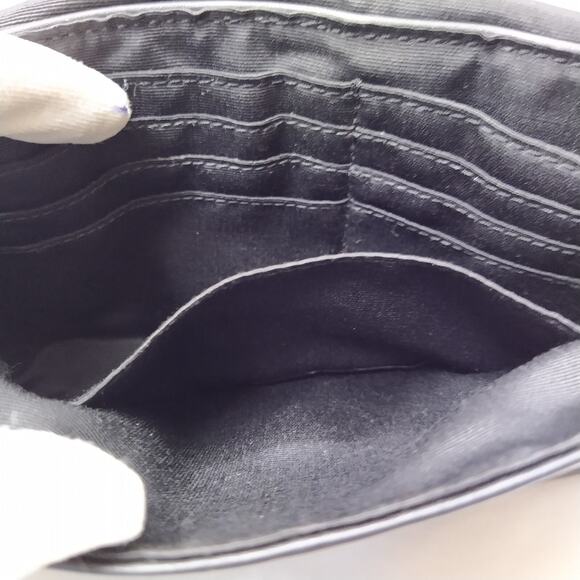 Coach Ashley Black Leather Credit Card Wristlet Wallet - Evening Clutch - Picture 12 of 12